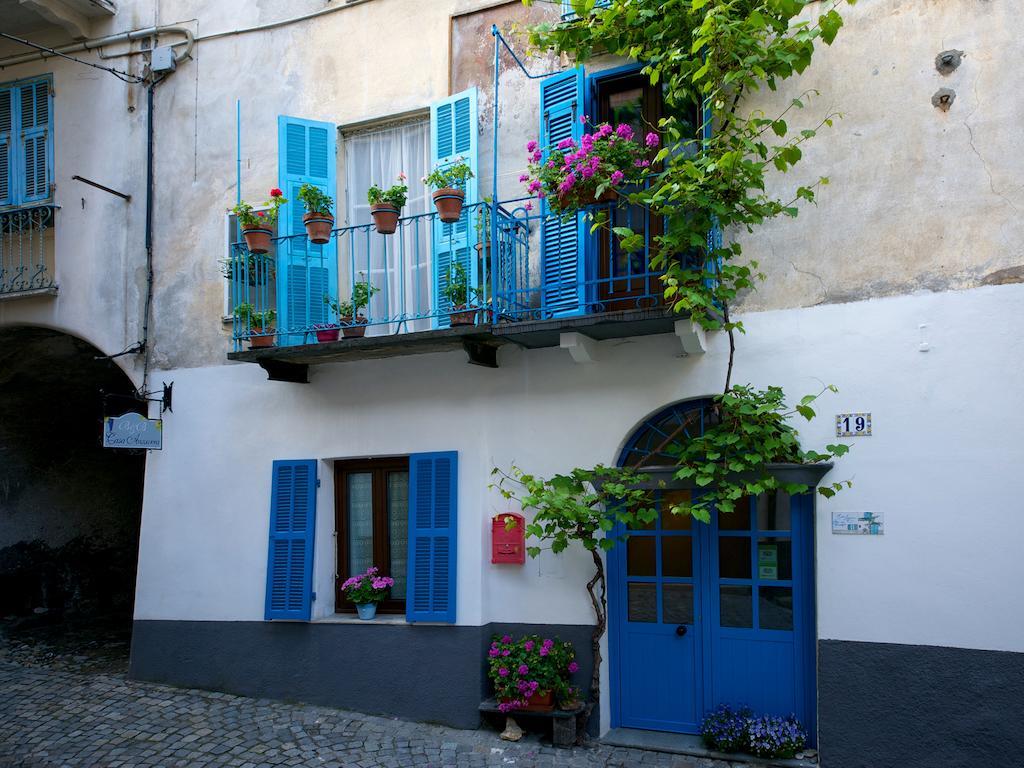 Casa Azzurra Ormea Acomodação com café da manhã Exterior foto